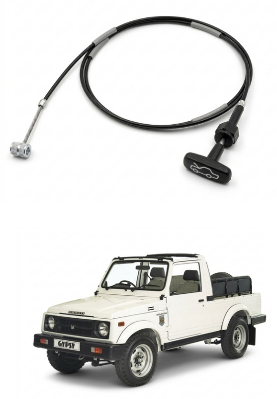 CVR 152.4 cm Bonnet Release Cable(Maruti Gypsy, Gypsy 1000, Gypsy King Hard Top Ambulance, Gypsy King Soft Top MPI)