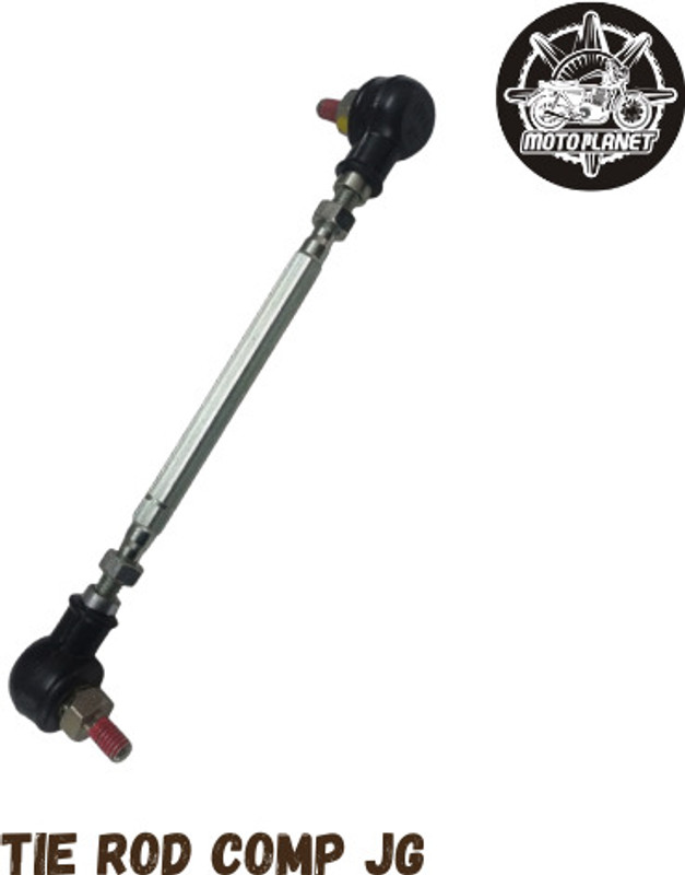 MOTO PLANET MPD-Tie Rod JG with Rod & 2 Rubber Boots for DUKE 125,200,250 Brake Lever For KTM 125 Duke, 200 Duke, 250 Duke, 390 Duke(SILVER)