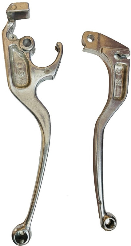 anmol enterprises Brake and Clutch Lever Set for Raider/Rider 125 CC (Set of 2) Brake Clutch Lever For TVS NA(Crome)