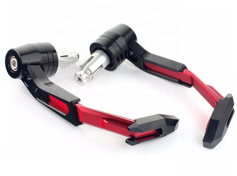 RAWAT Brake Hand Guard Protector for Motorcycle Clutch Lever For Universal For Bike HF(Red)