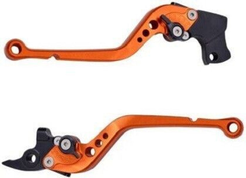 Dashifyx Brake Lever For Bajaj Pulsar 220 DTS-i(Orange)