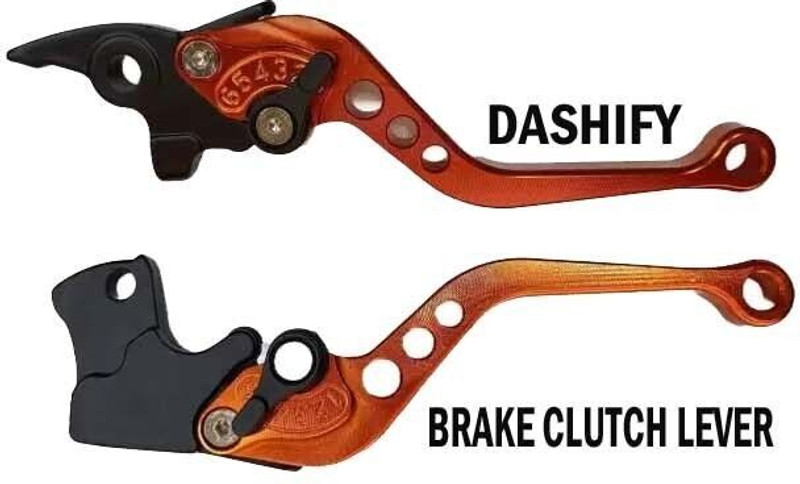 Crazycreationsx Brake Clutch Lever For Yamaha R15(GLOSSY RED)