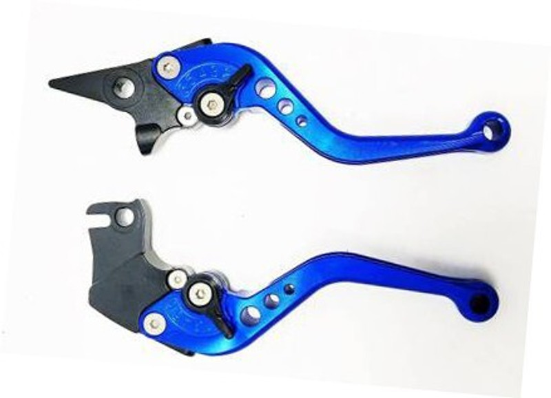 AOWBIKES 6 Positions Adjustable Brake Clutch Lever For Yamaha FZ(Blue)