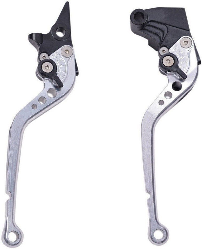 Crazycreationsx Brake Lever For Royal Enfield Classic 500(Silver)