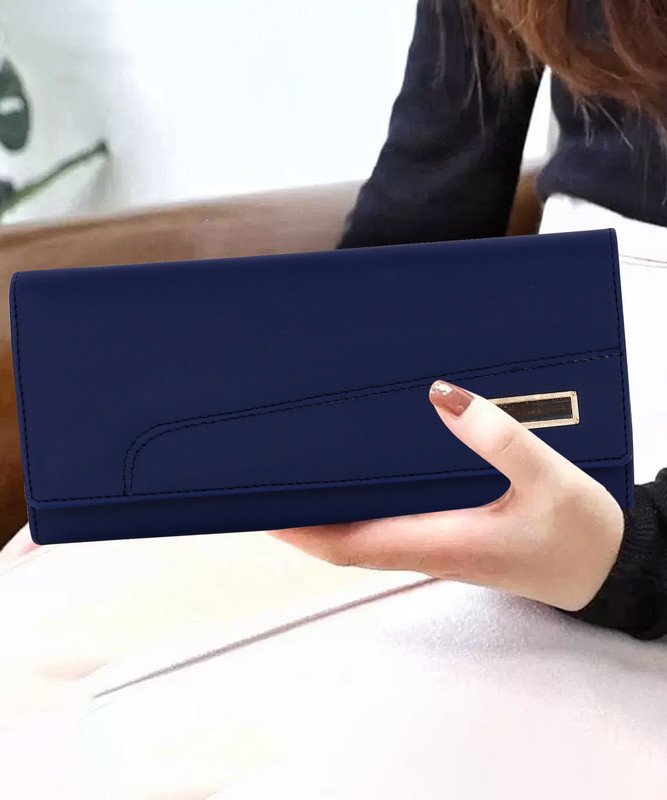 ALSU Casual Blue Clutch