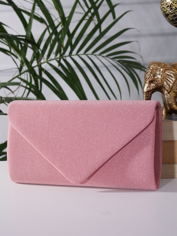 zainab Party, Formal, Casual Pink Clutch