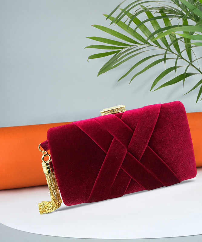 Toobacraft Party Red Clutch