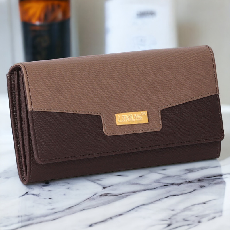 linus Casual Green Clutch