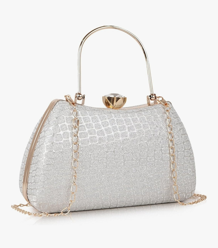 Misha Casual, Party, Formal Khaki Clutch