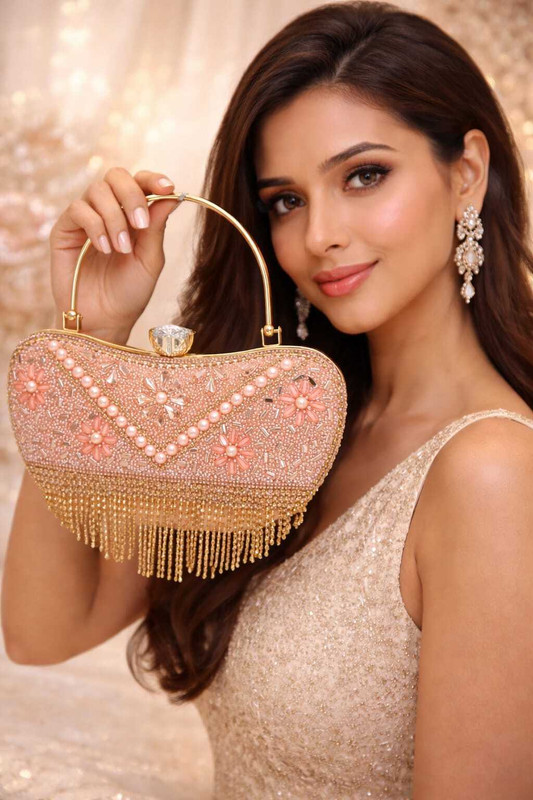 FTSBags Party, Formal Pink Clutch