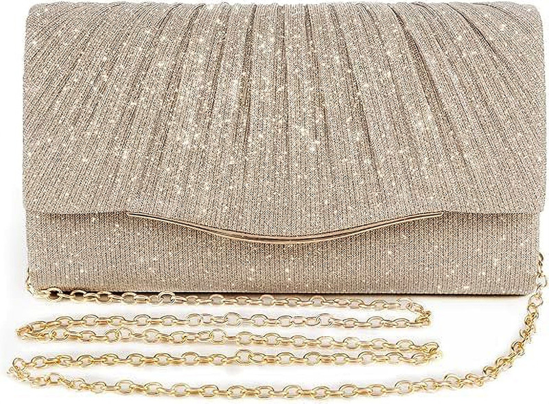 LYROVO Formal Beige Clutch