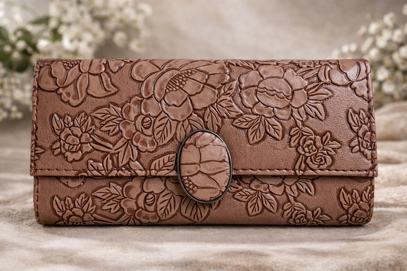 YESSBENZA Casual, Formal, Party Brown Clutch