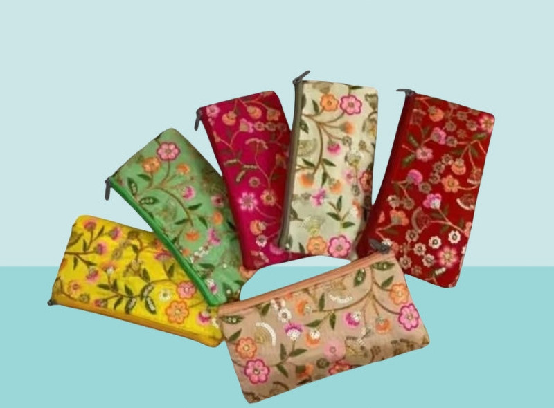 alam enterprises Casual Multicolor  Clutch(Pack of: 18)