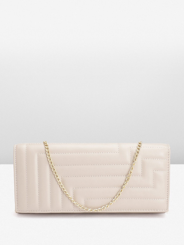 DOROTHY PERKINS Casual Beige Clutch