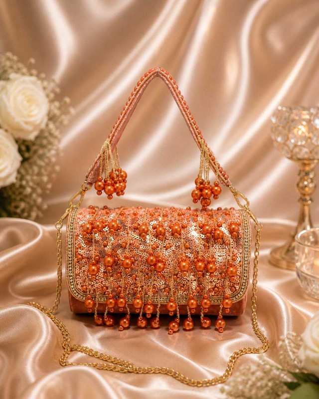 AFVION Party Peach Clutch