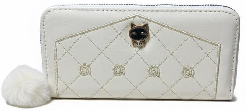 Skorpio Casual White Clutch