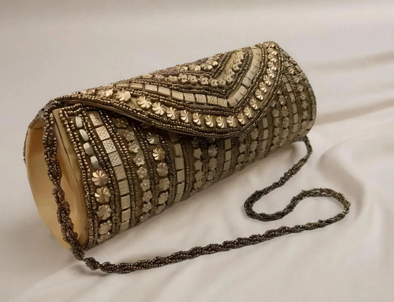 FASHIO Party Gold Clutch
