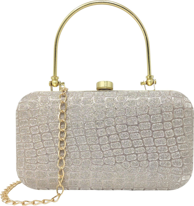 MaFs Party Beige Clutch