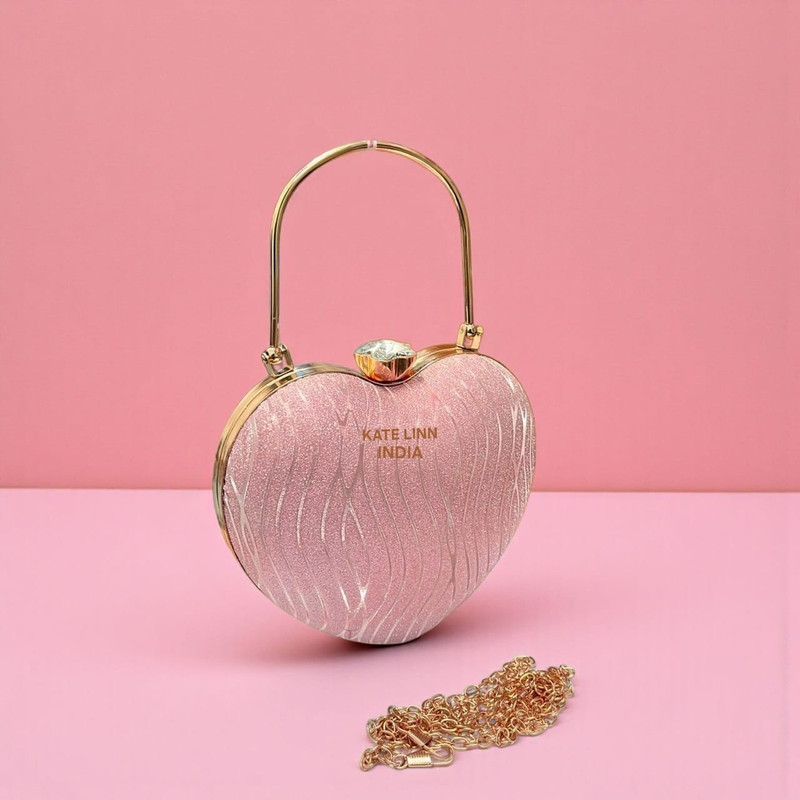 Kate Linn Party Pink  Clutch