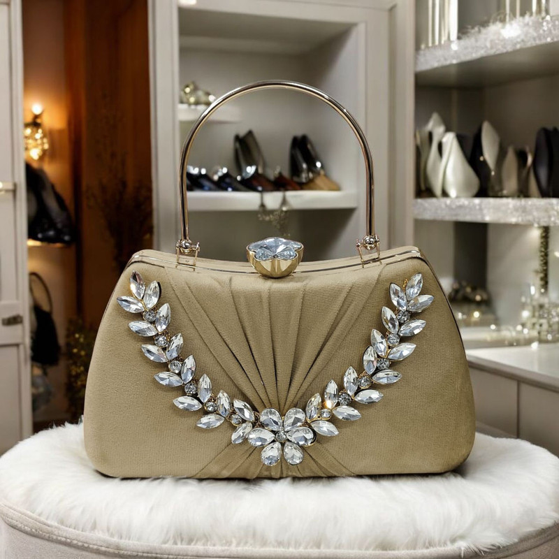 Falcon Bag Party Gold Clutch