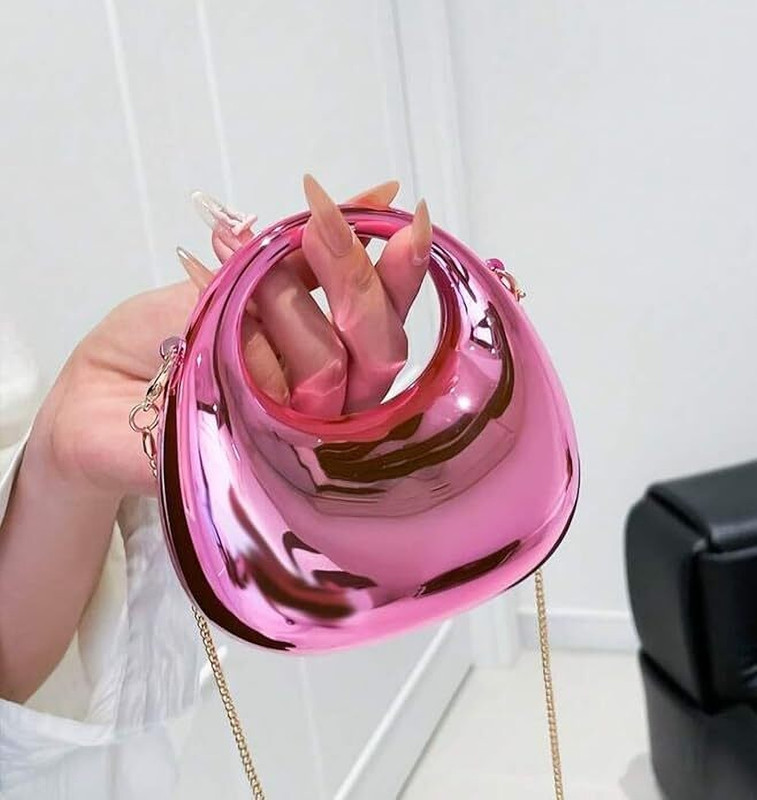 AJ COL Party, Casual Pink Clutch