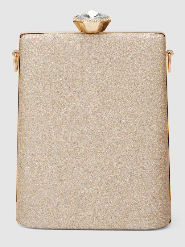 Glo By Globus Party Gold Clutch