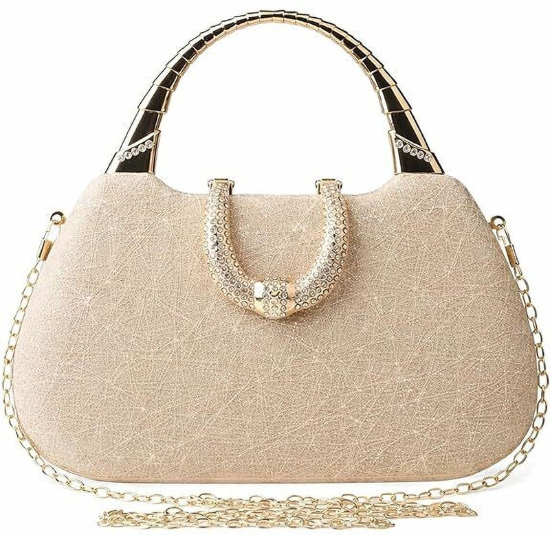 HB Signature Party, Casual Gold Clutch