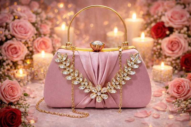 magnifique Party Pink Clutch