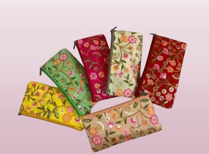 alam enterprises Casual Multicolor  Clutch(Pack of: 24)