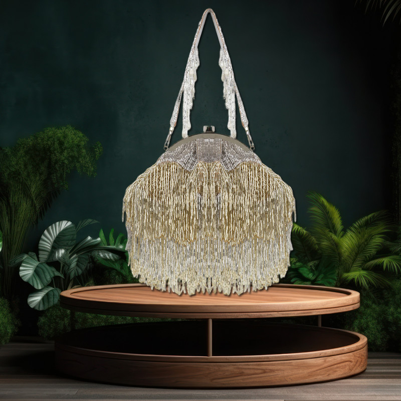 FASHIO Party Gold Clutch