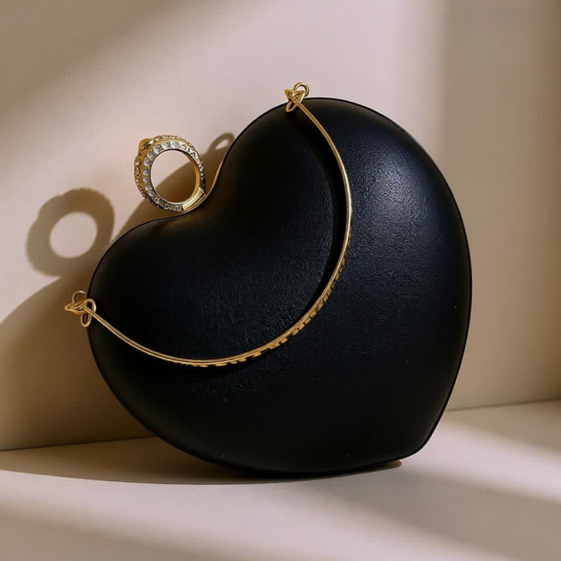 LAVIE Party Black Clutch