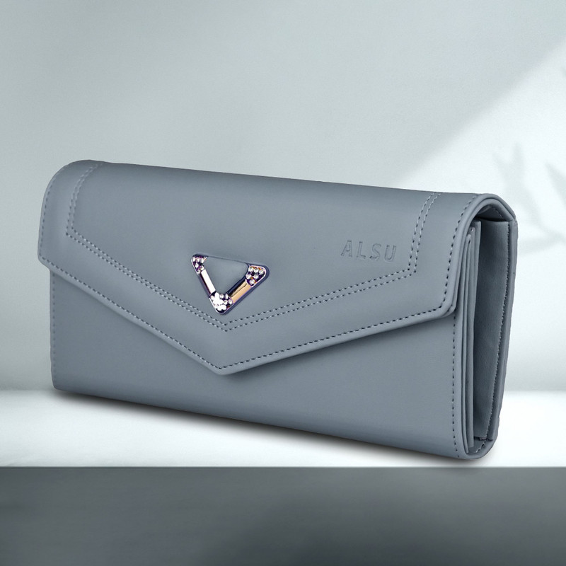 ALSU Party, Casual, Formal Blue, Grey  Clutch