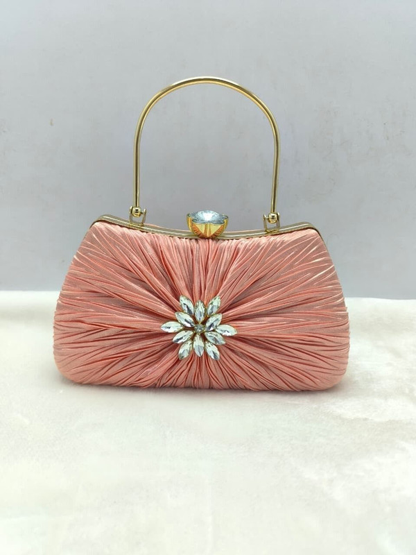 VISTOVA Casual, Formal, Party Peach Clutch