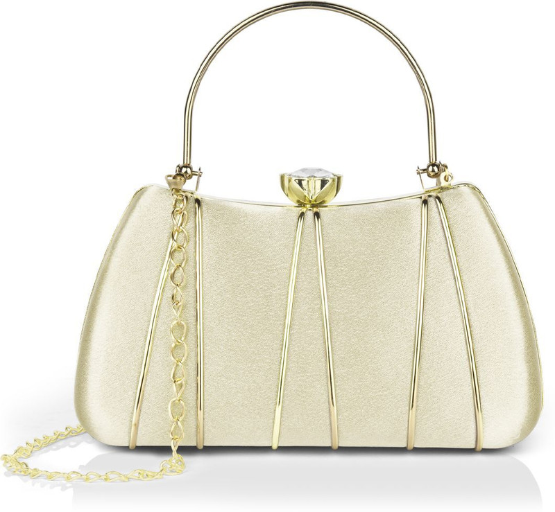 apery Party Gold Clutch