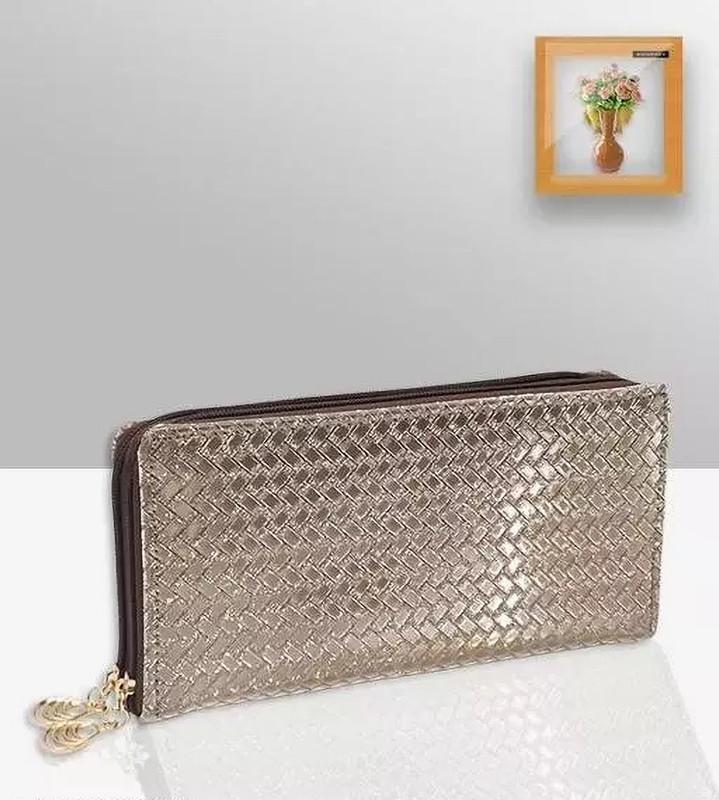 Vishal Creations Party Grey  Clutch