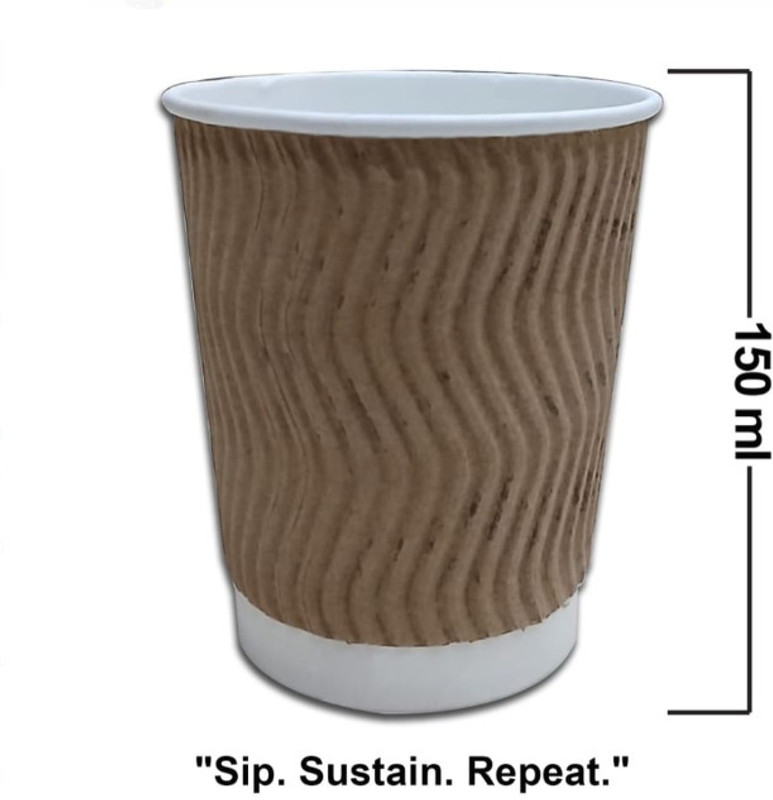 agarwal traders 150 ml Paper Cocktail Shaker(Brown)