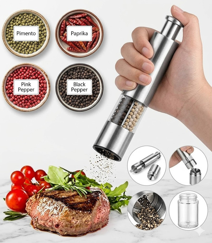 AK trade 60 ml Stainless Steel Cocktail Shaker(Steel)