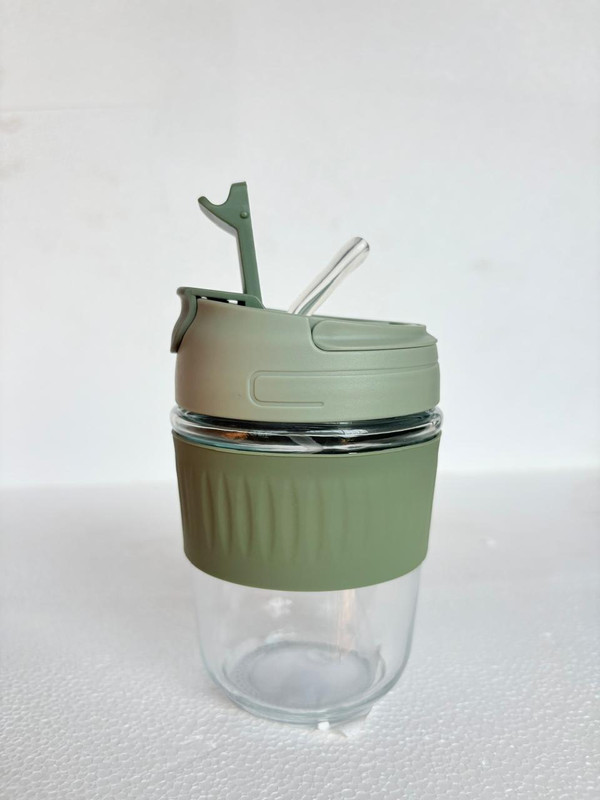 VSN 0.38 ml Glass Cocktail Shaker(Green)