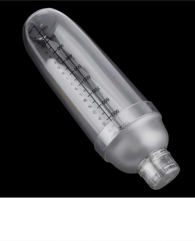 HABIB INC 1000 ml Plastic Cocktail Shaker(Clear)