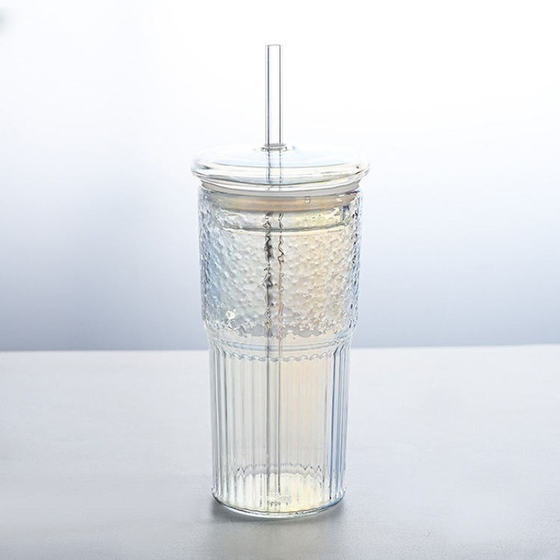 JOSSYFY 450 ml Glass Cocktail Shaker(Clear)
