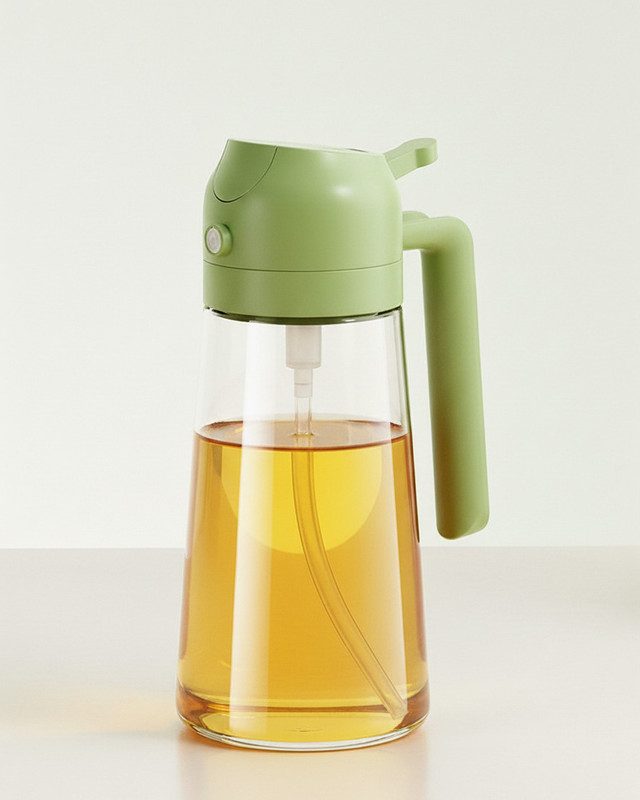 JEWELNEX 500 ml Glass Cocktail Shaker(Green)