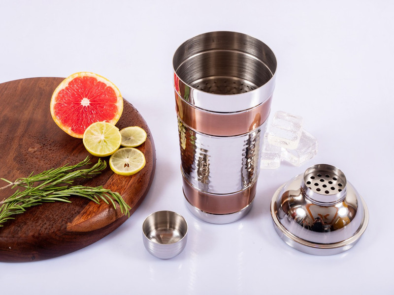OMG Trends 1000 ml Stainless Steel Cocktail Shaker(Silver)