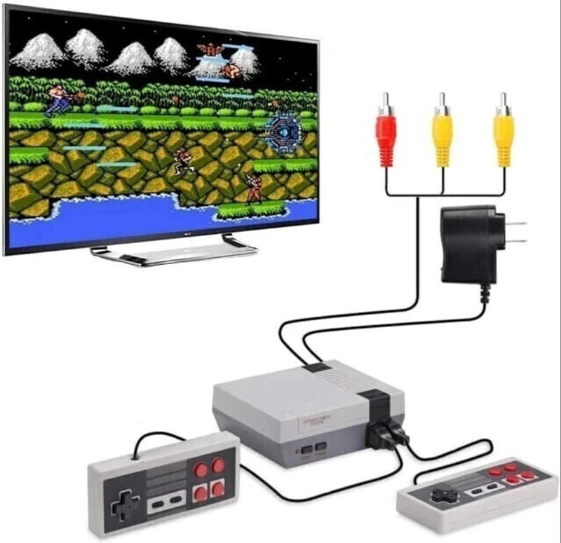 AOKO LATEST PVP KIDS VIDEO GAME with SUPER MARIO, CONTRA and MANY MORE (Green) Limited Edition(Code in the Box - for PC)