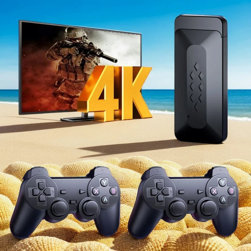 TV Stick with Retro Games Black Edition(Code in the Box - for PC)