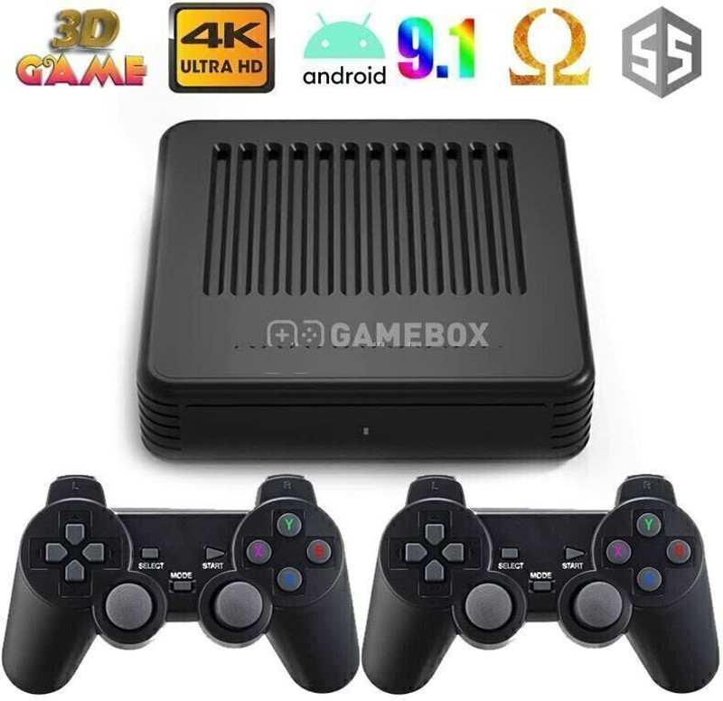 Clubics G11 HD 4k Super Console Video Game Box10+Emulator 10000+Retro Complete Edition(Code in the Box - for PC)