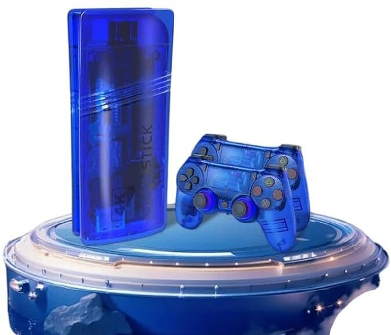 GS5 Mini Game stick 3D PSP, PS1, N64 Dual Wireless Gamepads 25th Anniversary Edition(Code in the Box - for PSP)