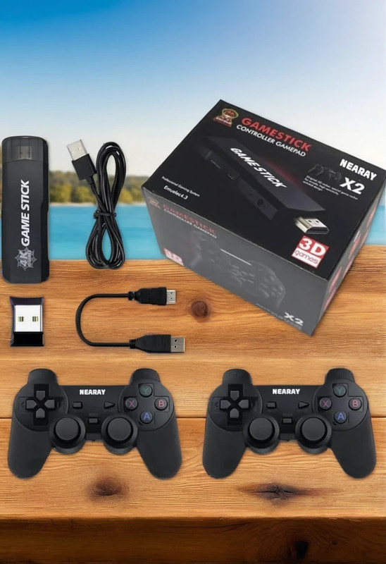 X2 Game Stick Pro 64GB HDMI Plug & Play Stick 25th Anniversary Edition(Code in the Box - for PC)