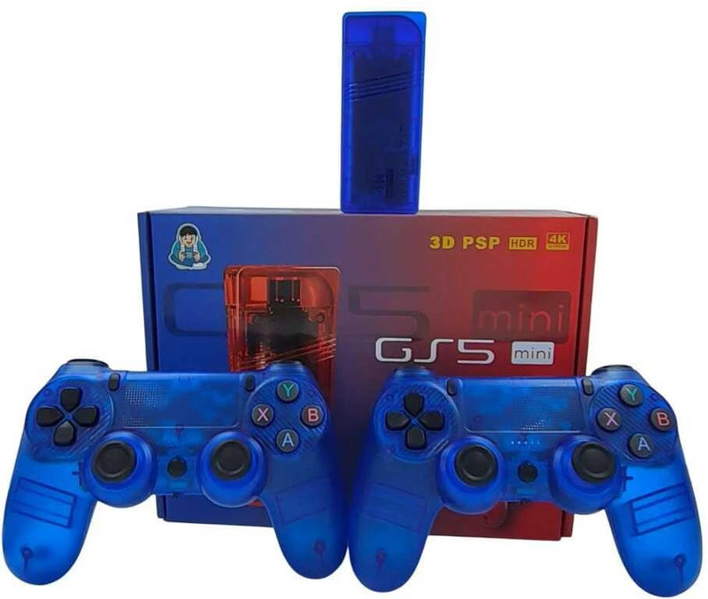 GS5 Mini Classic TV Video Game Console with 30000 Games & 53 Simulators Special Edition(Code in the Box - for 3DS)