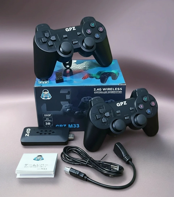 M33 Mini TV Game Console Black Edition(Code in the Box - for PC)