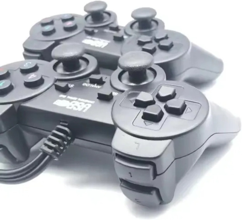 GAMEPAD REMOTE JOYSTICK FOR PC GAME CONTROLLER (PACK OF 2) Limited Edition with Game Add-On(Code in the Box - for PC)
